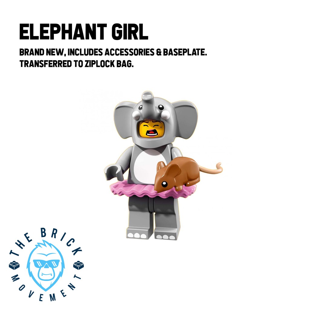 Lego elephant girl hotsell