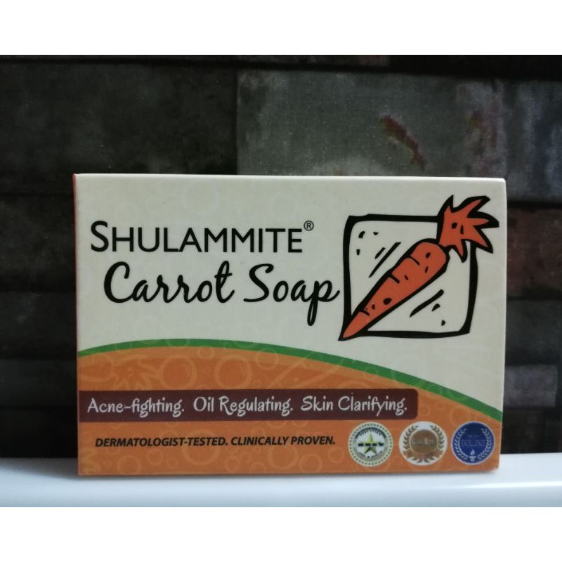 Shulammite Carrot Soap 150g Shopee Philippines