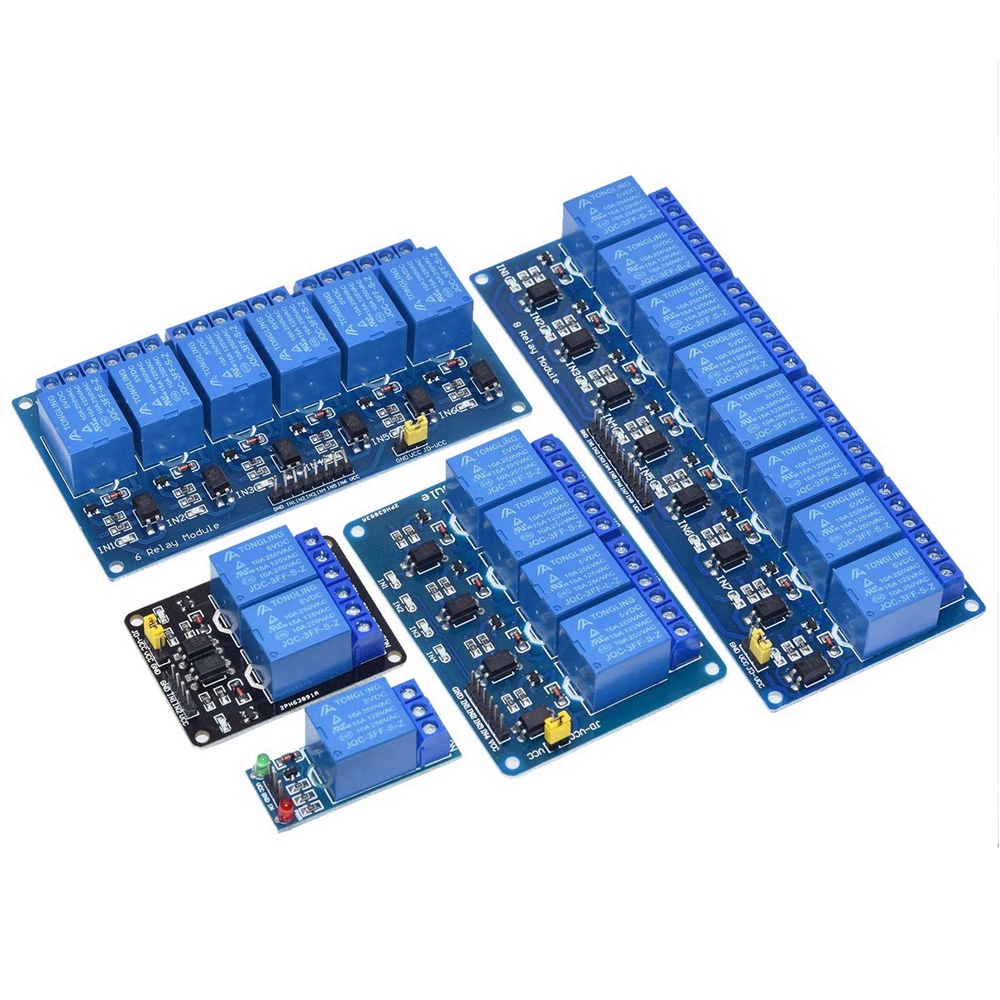 Relay Module 5V 12V 24V 1 2 4 6 8 Channel with Relay for Arduino In ...