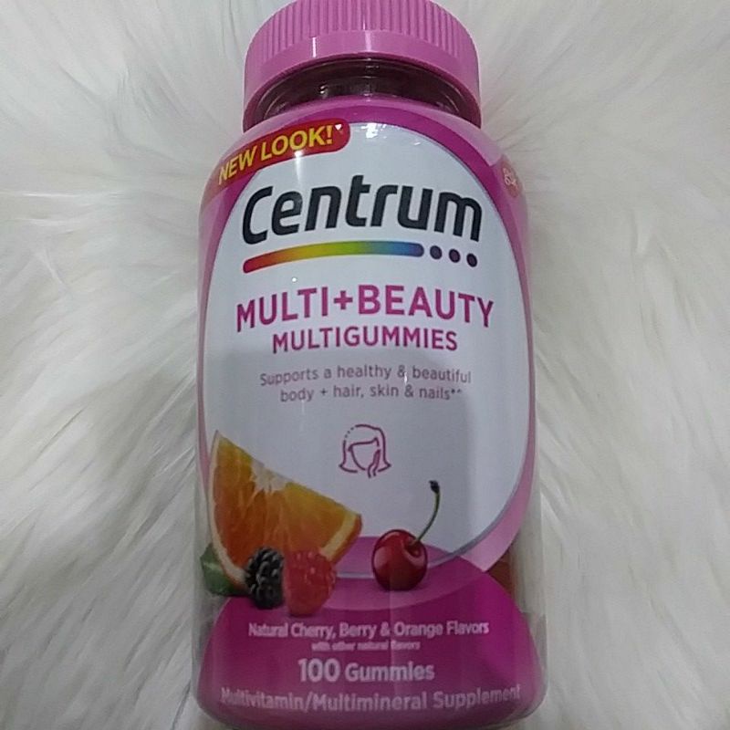 Centrum Multigummies Multi Beauty Women's Multivitamin Gummies, Hair