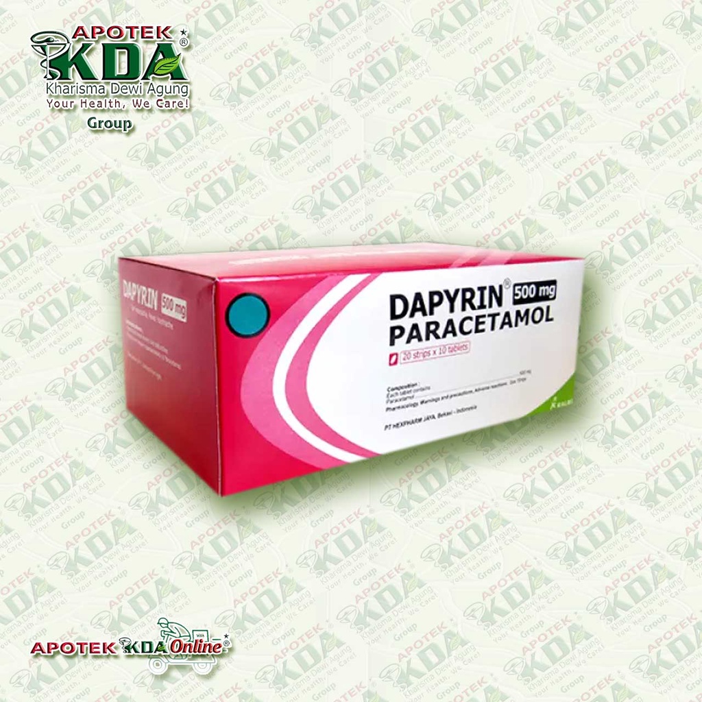 DAPYRIN 1 BOX | FEVER MEDICINE FOR HEADACHES AND TOOTHACHE | Shopee ...