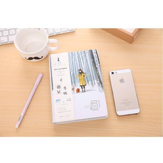 Professional sketchbook Thick paper 160 GSM Spiral notebook Art school  supplies Pencil notepad