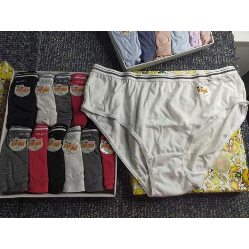 SOEN bikini panty (BBC) 12 pcs/box(random color design)