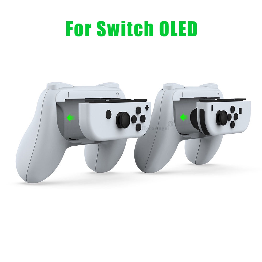 New For NS Switch OLED Joycons Handle Grip Stand HandGrip Bracket Hand Grip  Controller Holder For Nintendo Switch OLED Accessori