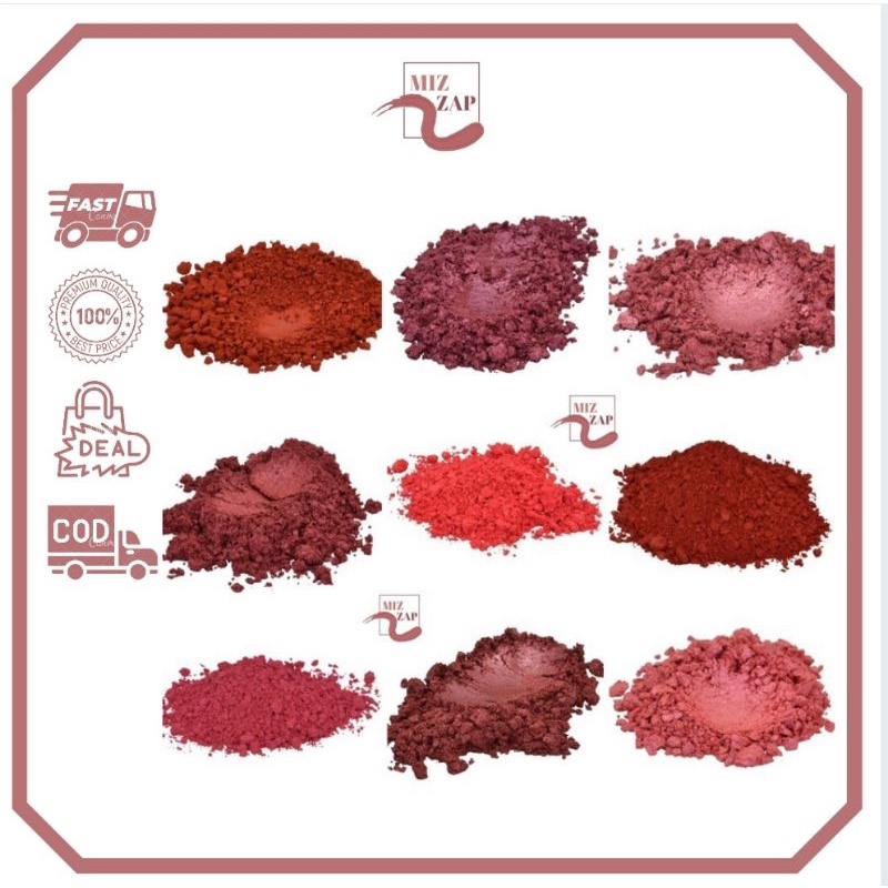 (Batch II) TKB Mica & Shimmery Powders • Colorant • Mica Powder ...