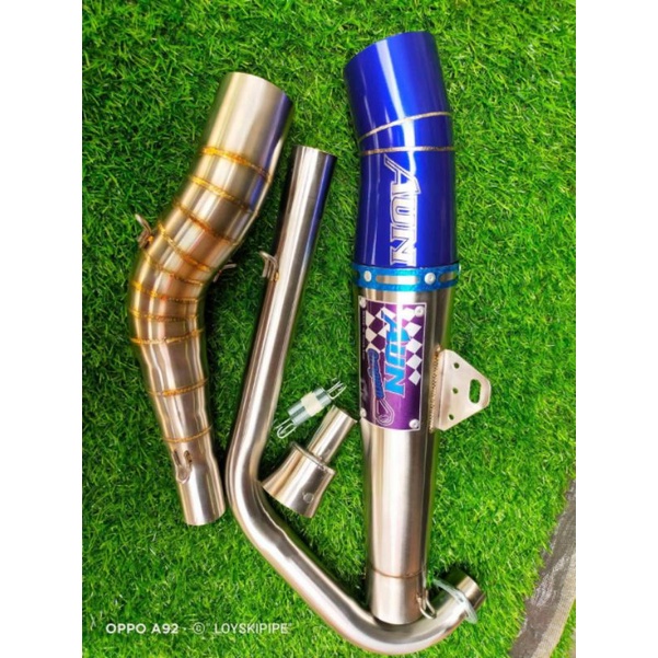 AUN PIPE NEW DESIGN BIG TIP RAIDER 150 FI REPLICA | Shopee Philippines