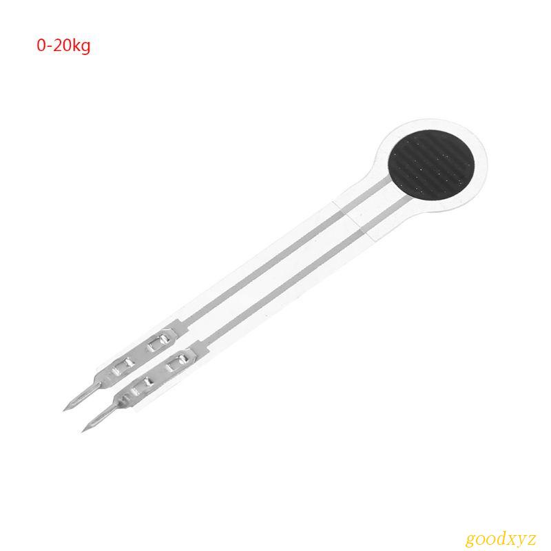 QUARKZMAN Sensor de presión de película delgada, FSR-400sB 20g-2Kg Resistor de detección de fuerza Sensor de prueba de estrés para hogar inteligente, instrumentos, 1 paquete