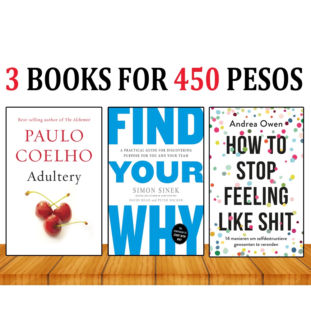 Adultery, Find Your Why, How To Stop Feeling Like Shit | Shopee Philippines