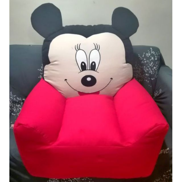 Mickey Mouse Bean Bag Chair Lovely Cartoon Character For Children