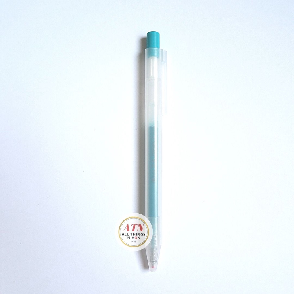 MUJI Smooth Gel Ink Ballpoint Pen Knock Type (New) Per