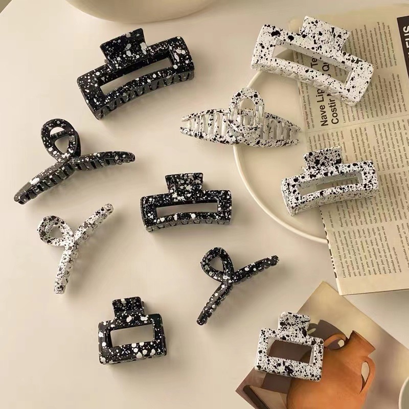 Simple Catch Clip Curling Hair Back Of Head Catch Large Shark Clip