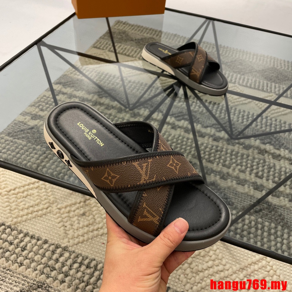 Mens Louis Vuitton Sandals  No Limit Wears - Wetinuneed