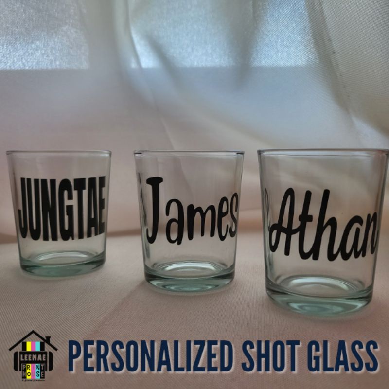 PERSONALIZED SHOT GLASS | Shopee Philippines