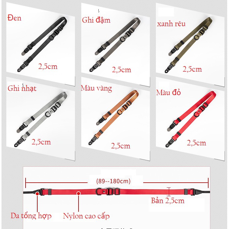 Shetu OneStep camera strap.(2.5cm version) | Shopee Philippines