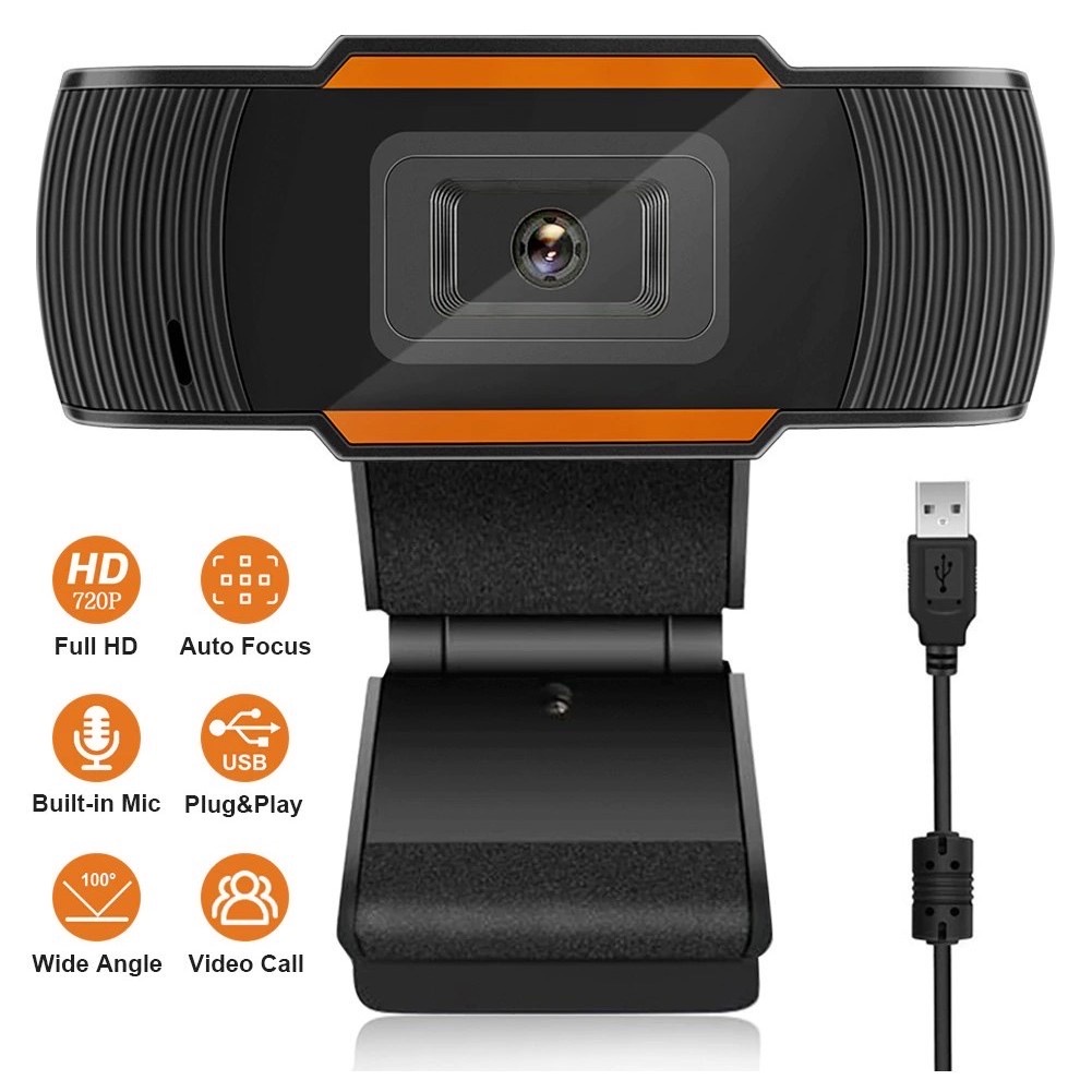 Webcam Full HD 720P USB Video Gamer Camera ForPortatile Laptop Computer ...