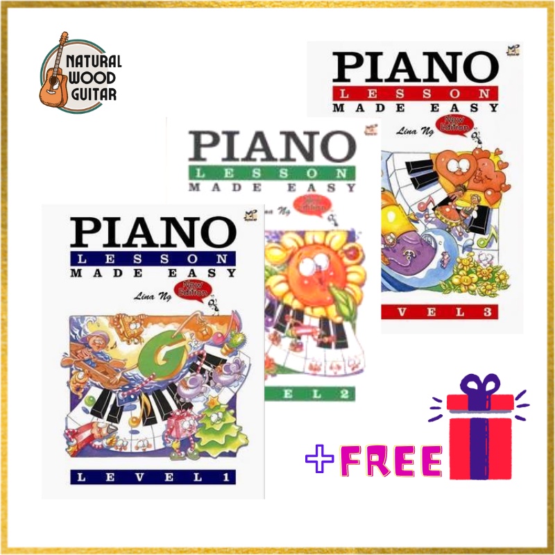 Piano Lesson Made Easy Level 1/Level 2/Level 3/ Lina Ng / Practical ...