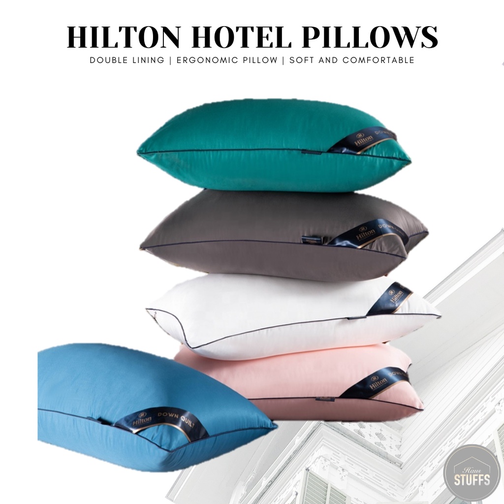 Hilton Hotel Pillows With Handbag 1000g Shopee Philippines   675528439d9e1bd156b7423d94cad94d