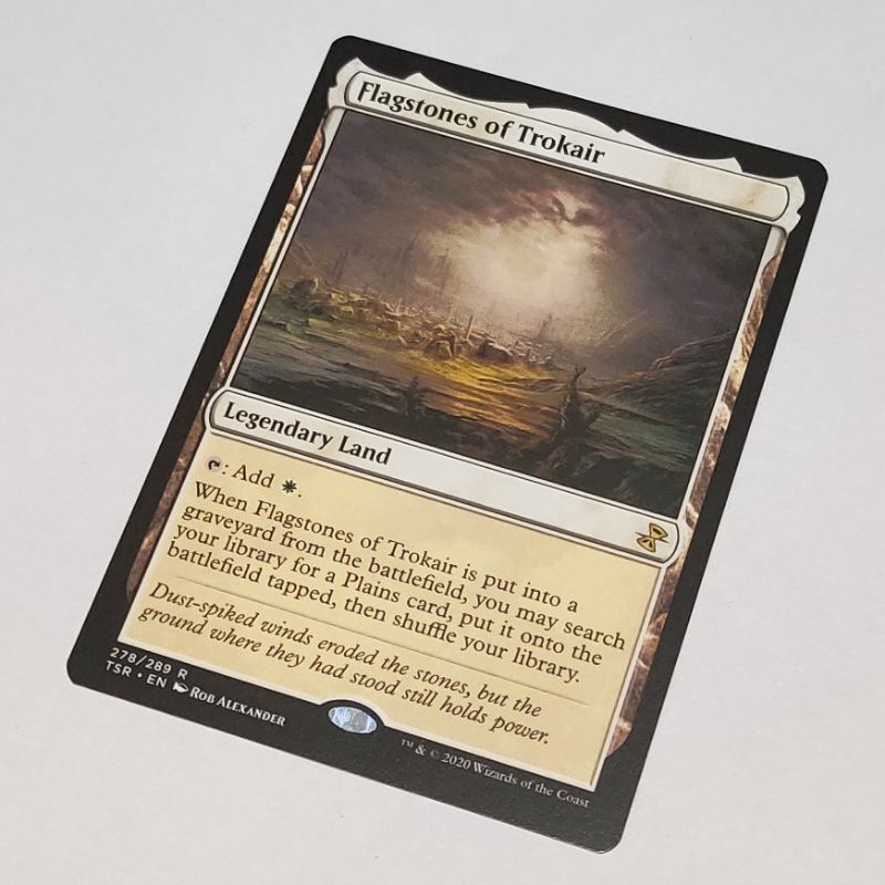 MTG Card FLAGSTONES OF TROKAIR Magic the Gathering Trading Card Game