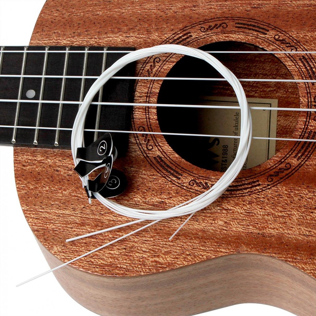 Ukulele Strings White Nylon Hawaii Guitar Strings Shopee Philippines