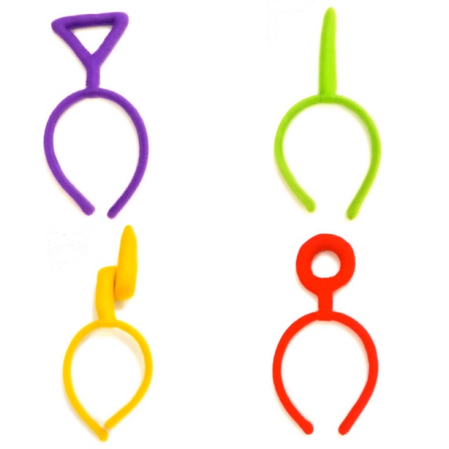 Teletubbies Headbands Tinky Winky Dipsy Costumes laa laa lala Poo Po