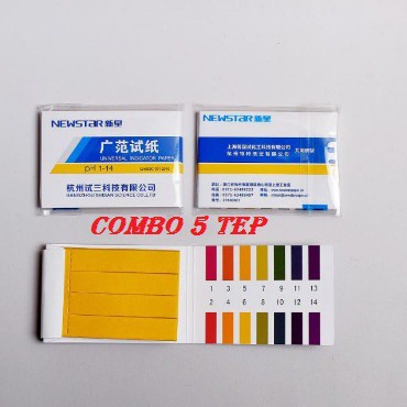 Combo of 5 FILES (400 SAMPLE) GENUINE NEWSTAR PURPLE pH MEASUREMENT ...