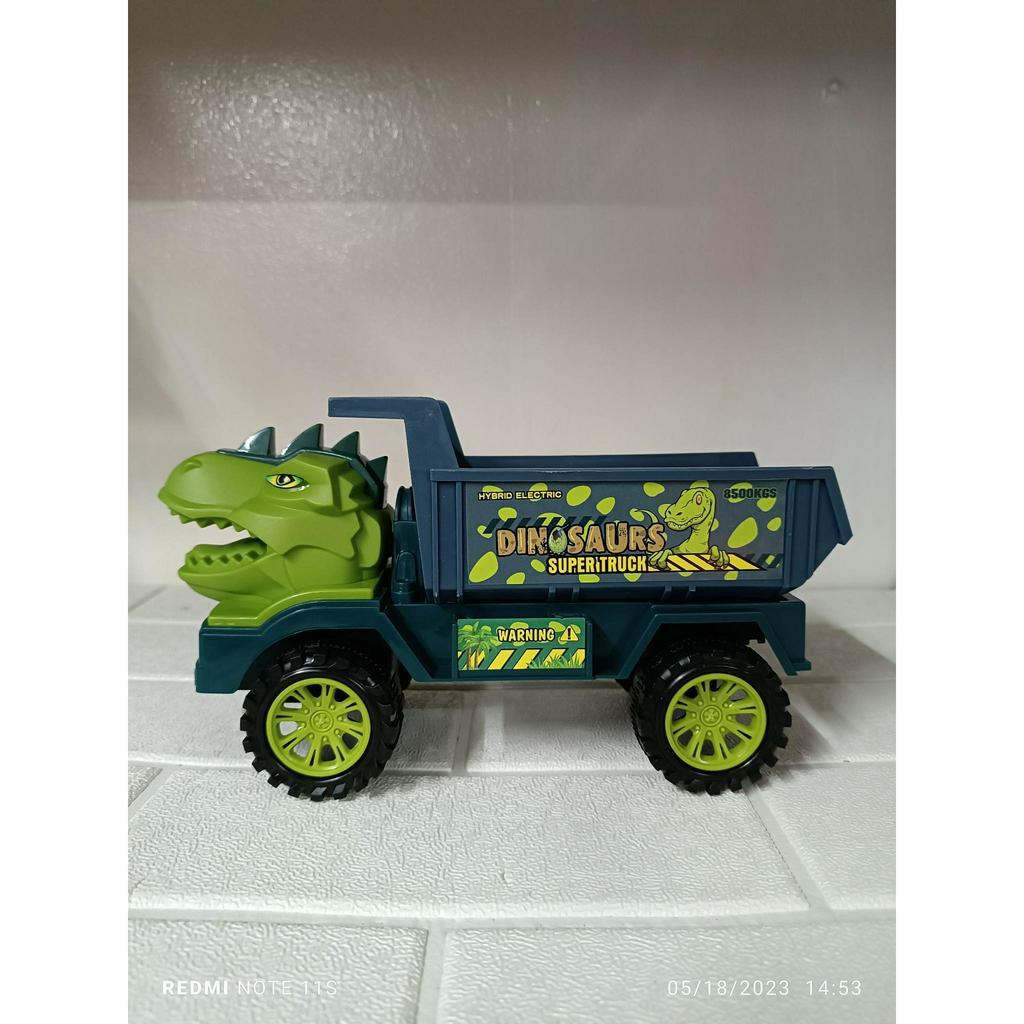 6011B-4 DUMP TRUCK TYRANNOSAUR REX DIE-CAST TOY | Shopee Philippines