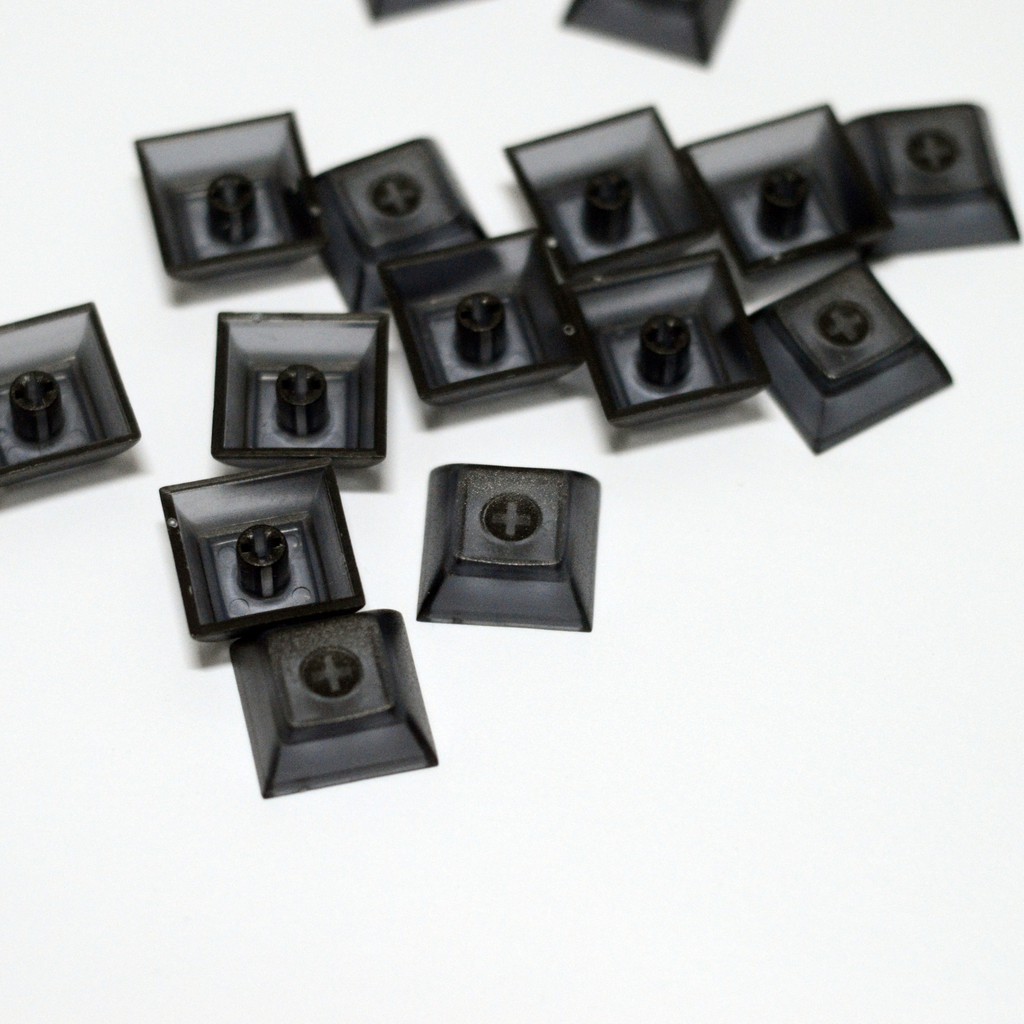Pabile 10x DSA Uniform Profile Blank Keycaps for MX Mechanical Keyboard ...