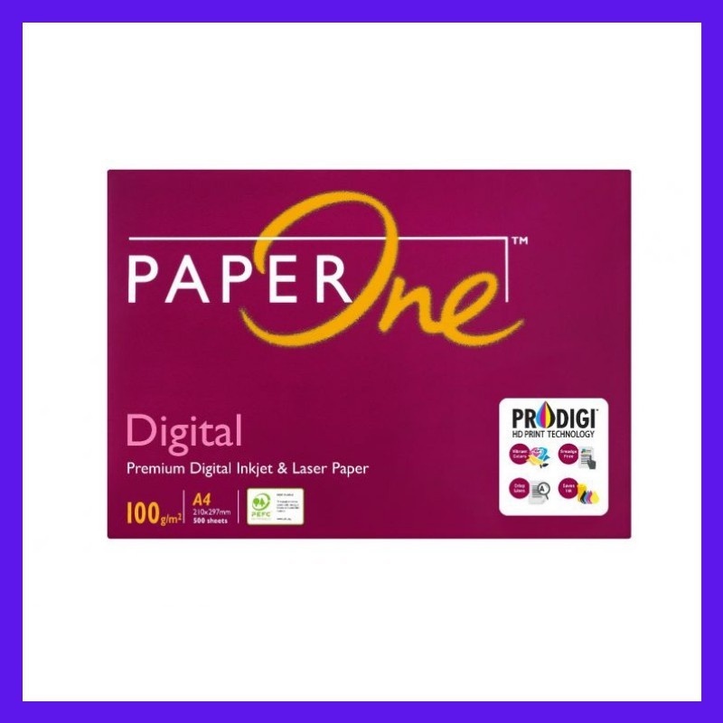 Paper One Bond Paper | A4 Size | 100 GSM | Per Ream | Office Supplies ...