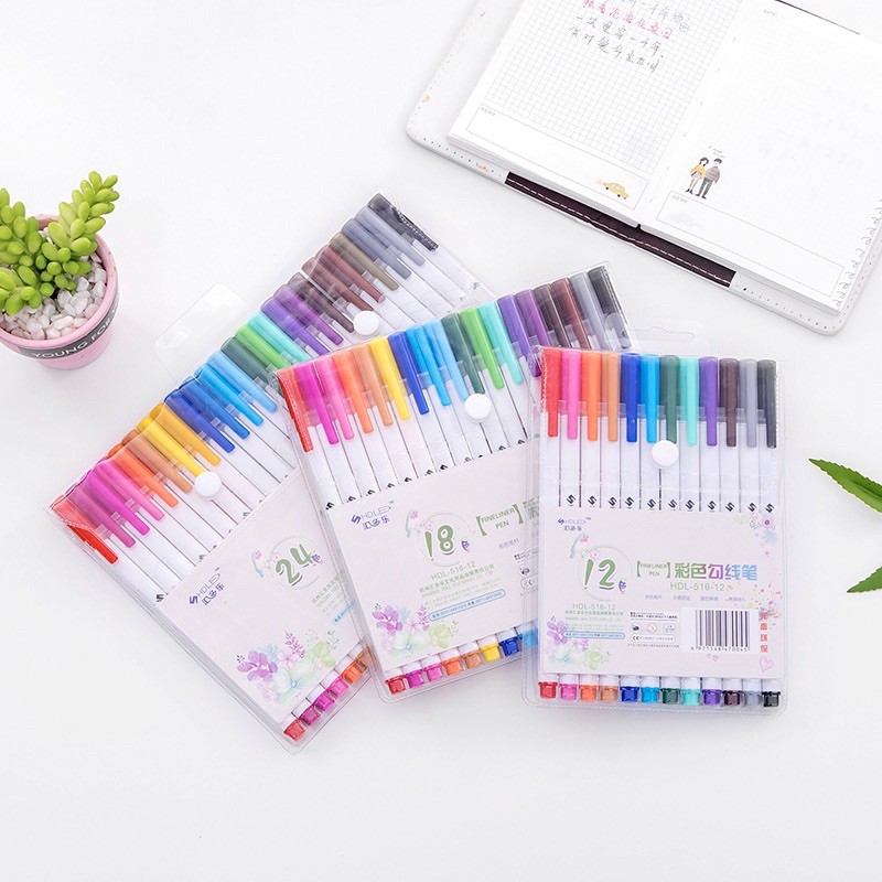 12Pcs Color Fineliner Pen | Shopee Philippines