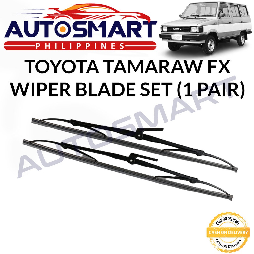 Toyota Tamaraw Fx Wiper Blade Set Pcs Shopee Philippines