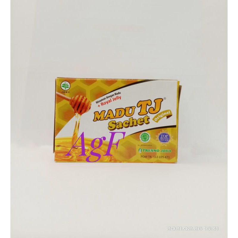 Honey Tj Original Sachet Contents 12 (trehayu Joyo) Shopee Philippines