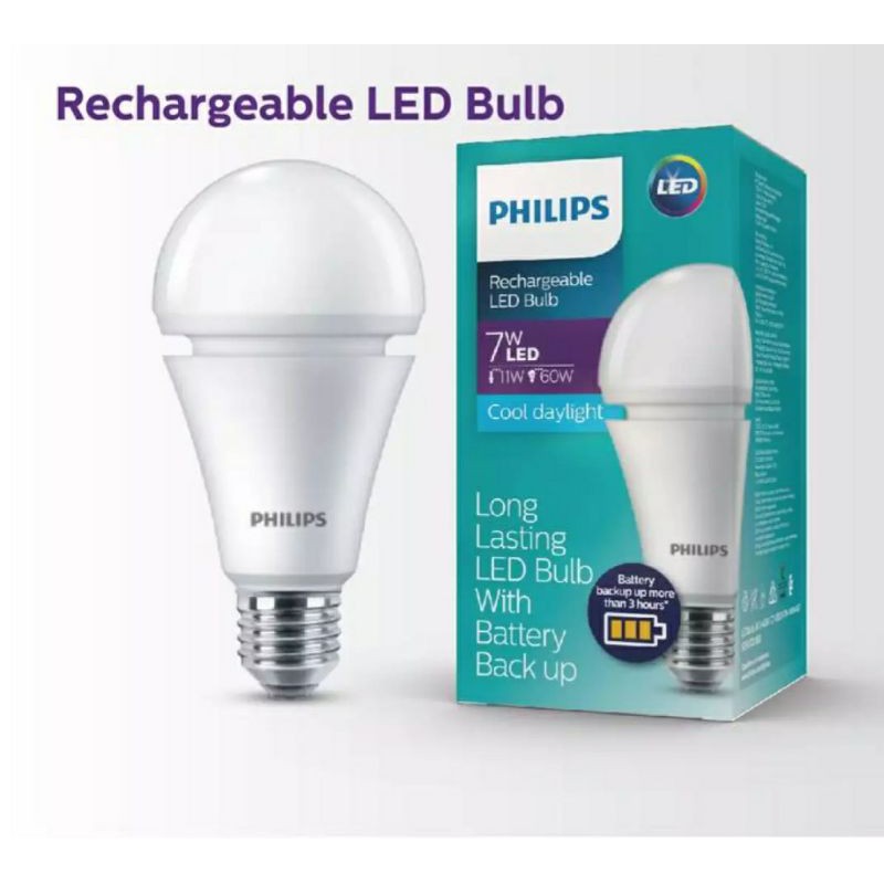 Rechargeable deals bulb philips