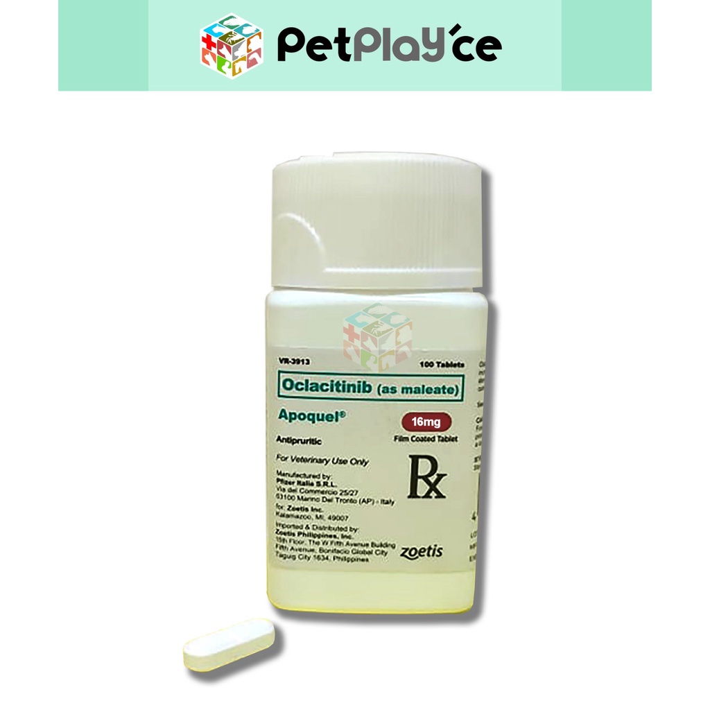pets Apoquel 16 mg Anti Itching And Allergy Dog Medicine PER TABLET