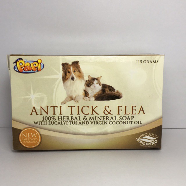 Papi Anti Tick Flea Soap (115g) | Shopee Philippines