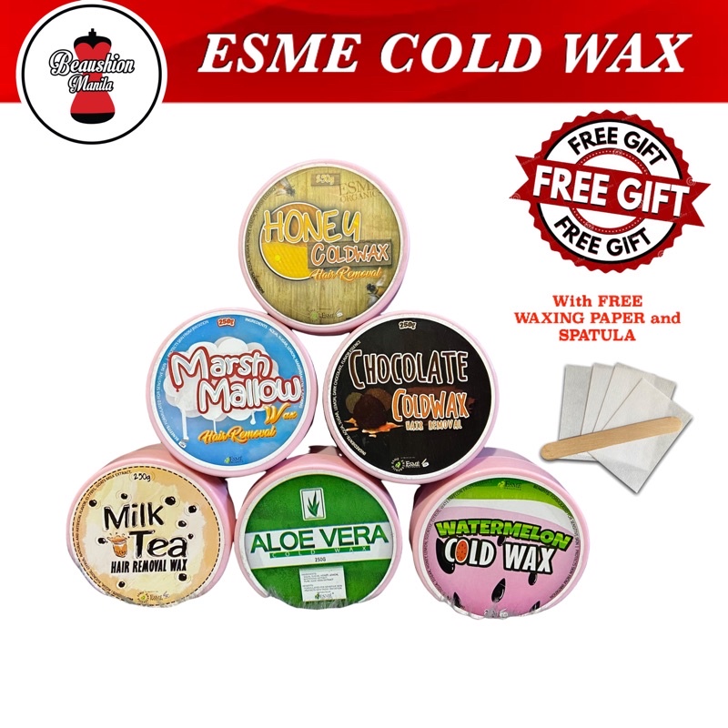 ORIGINAL ESME HONEY COLD WAX hair remover Coldwax Shopee Philippines