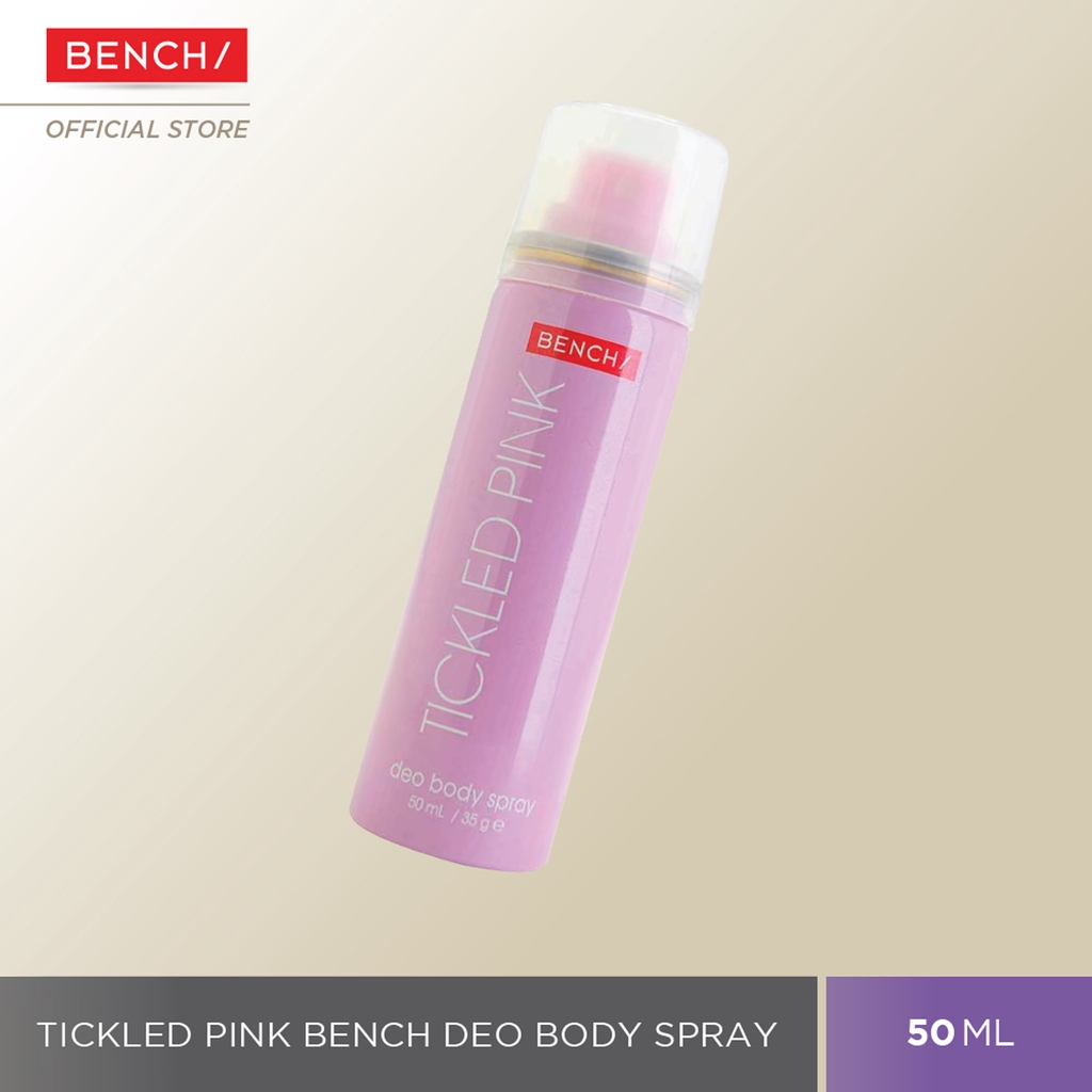 TCD3050P BENCH Tickled Pink Deo Body Spray 50ml Shopee