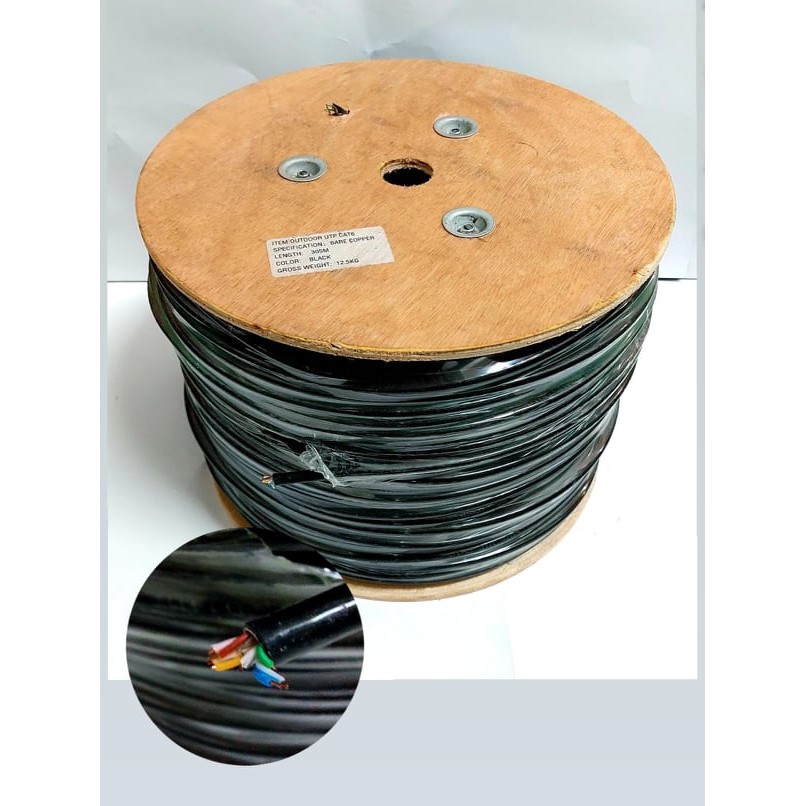 CAT6 Outdoor BC (Pure Copper) 305Meters | Shopee Philippines