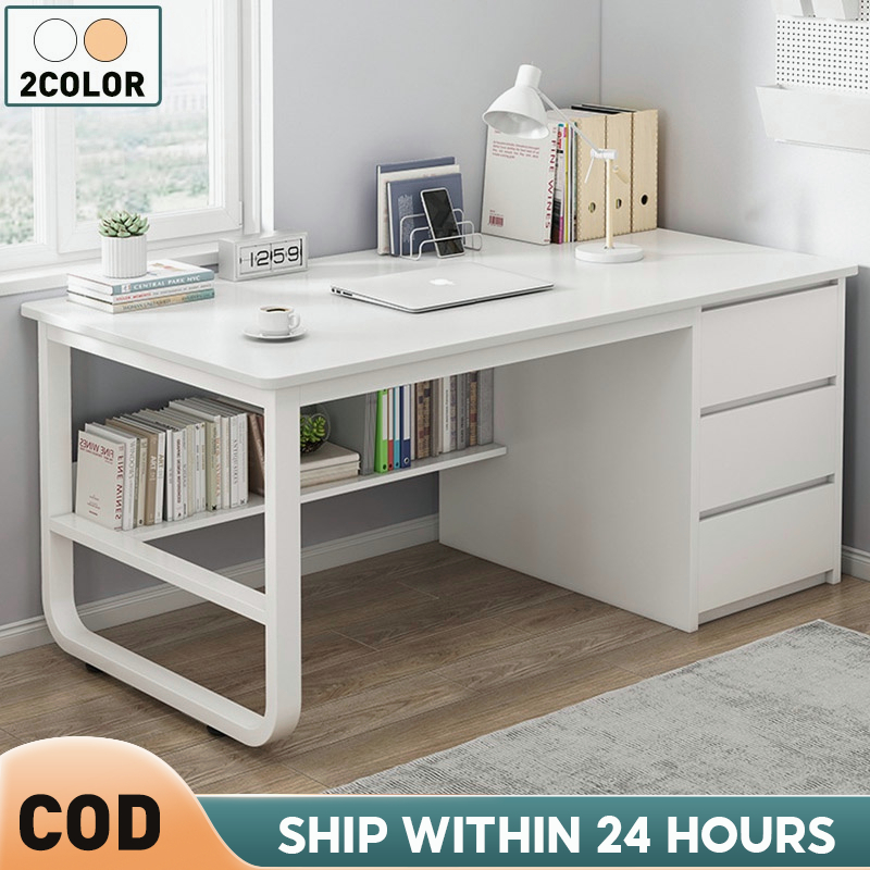 Study Table with Drawer Office Table Computer Table Desk for Bedroom