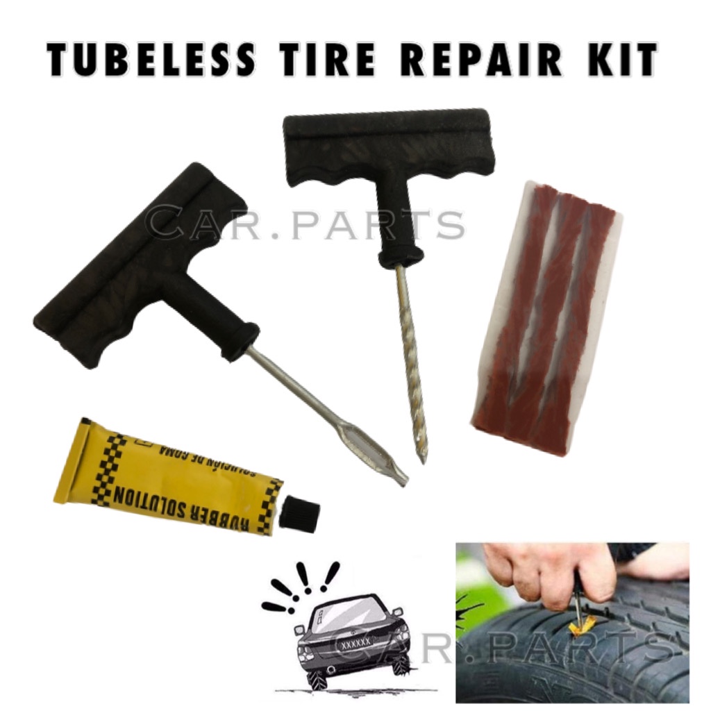 CP Car and Motorcycle Tubeless Tire Repair Kit (4813) Shopee Philippines