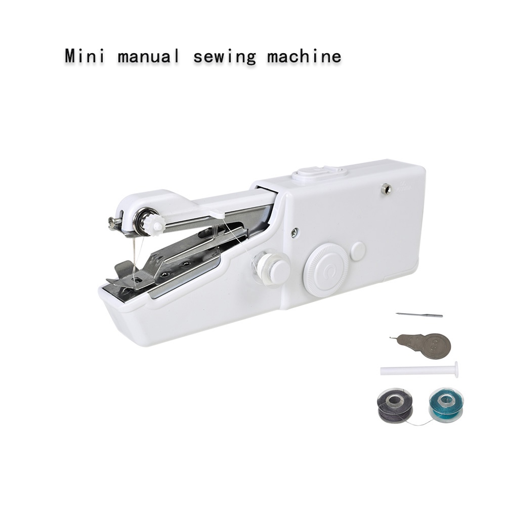 Sewing Machine Mini Manual Small Portable Kits For Needlework Useful 