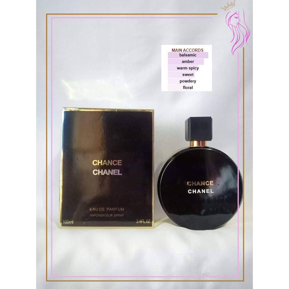 Chanel Chance Black for Women Original US Tester perfume