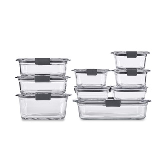 Rubbermaid 34pc Plastic Food Storage Container Set