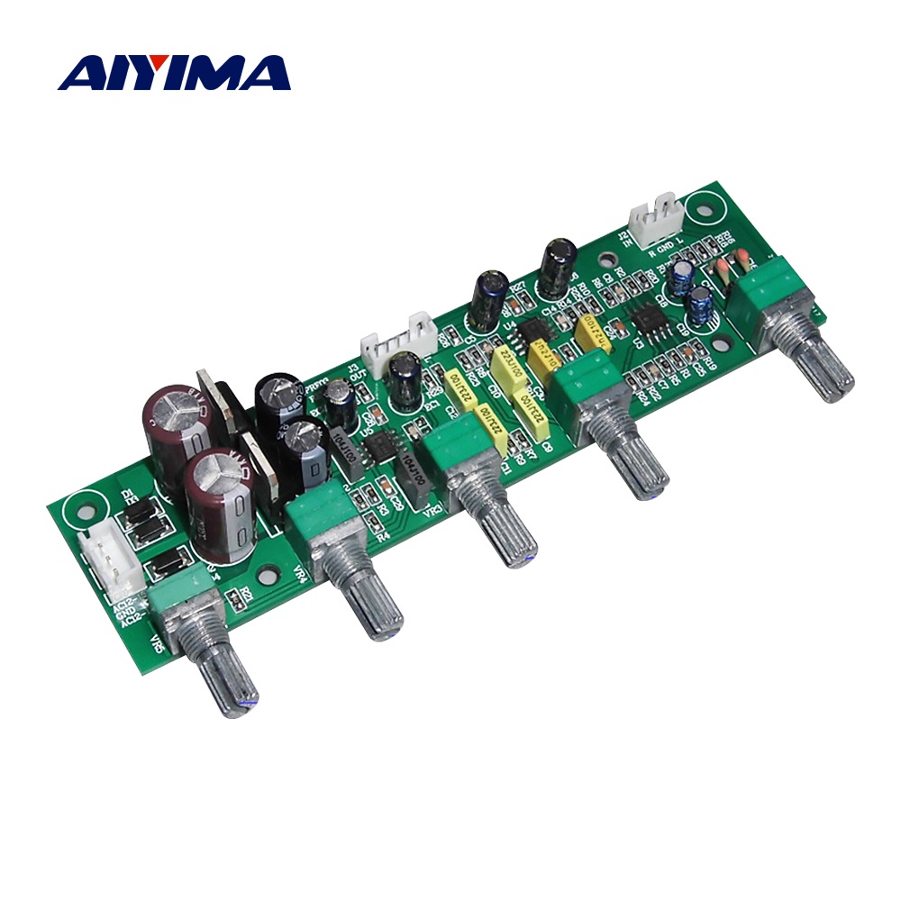 AIYIMA NE5532 Subwoofer Preamplifier Tone Board 2.1 Preamp Treble Bass
