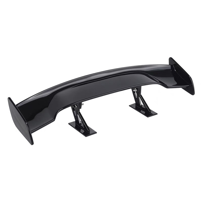1 Pc Universal Car Tail Wing GT Mini Spoiler Exterior Decoration Black ...