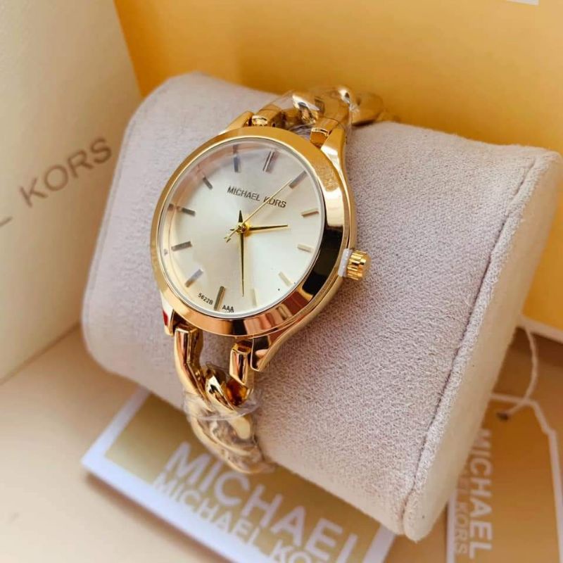 Michael Kors MK Twisted Watch Lady for Women Stainless Fashion Runaway ...