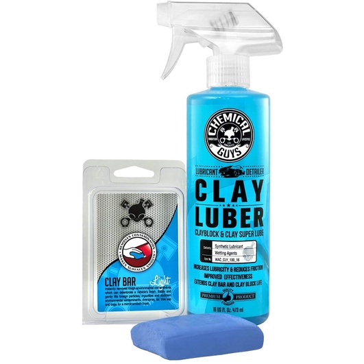 Chemical Guys Clay Bar and Luber Synthetic Lubricant Kit (16 oz) (2