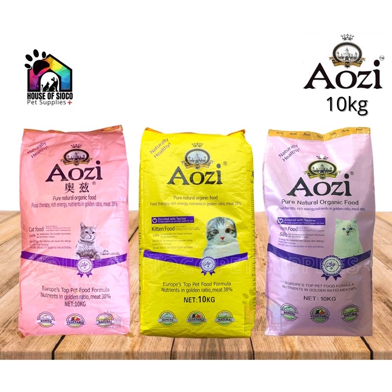 Aozi Cat And Kitten Dry Food 10kg Shopee Philippines 8620