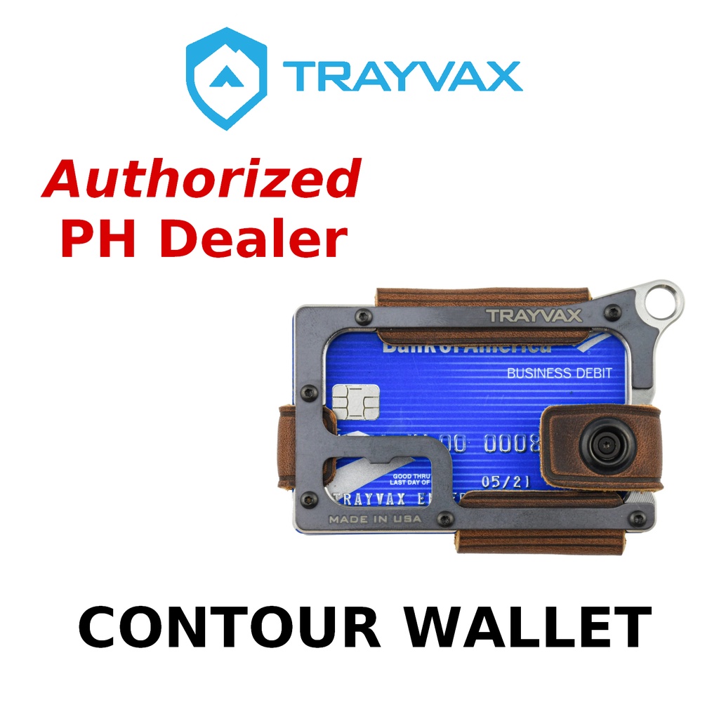 Trayvax Contour Wallet (Made in USA) (FAST SHIP OUT!) | Shopee Philippines
