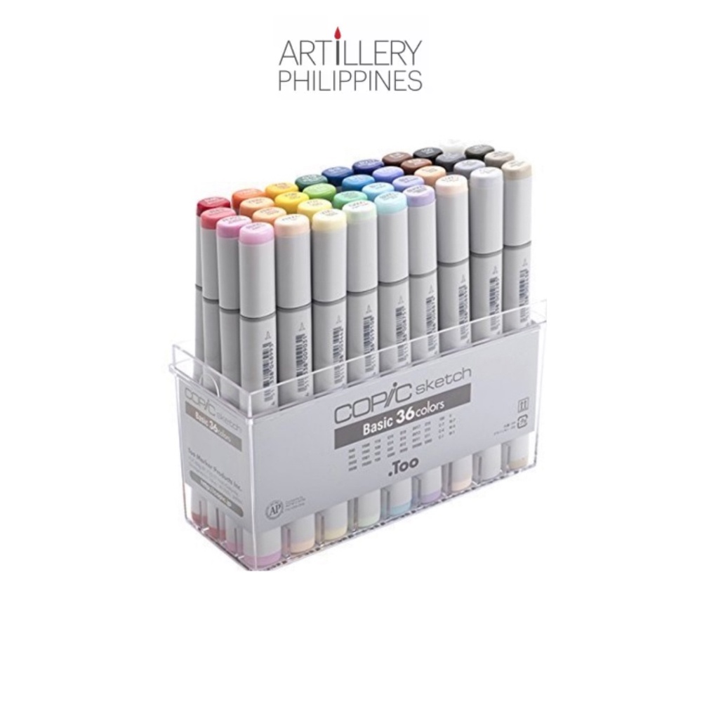Copic Sketch Marker Basic Set Of 36 | Shopee Philippines