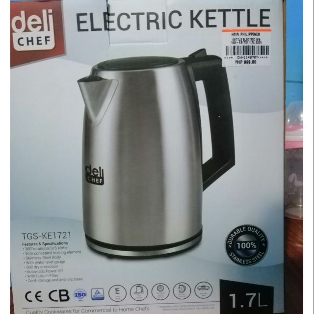 Deli chef sales electric kettle